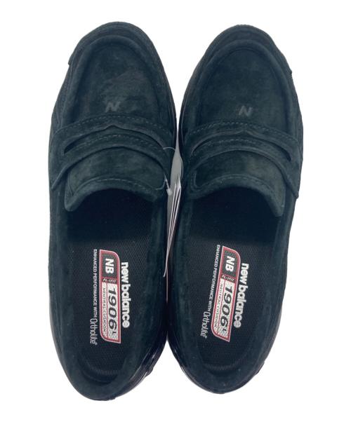 NEW BALANCE（ニューバランス）NEW BALANCE (ニューバランス) 1906 BLACK SUEDE LOAFER ブラック サイズ:US9 未使用品の古着・服飾アイテム