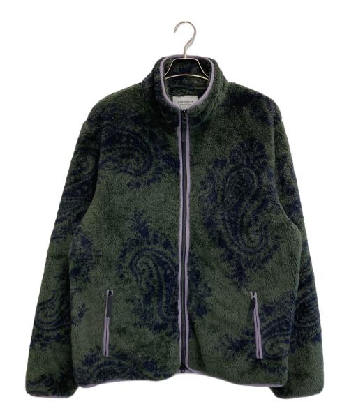 Carhartt WIP（カーハート ワーク イン プログレス）CARHARTT WIP (カーハート ワーク イン プログレス) JEBSON SWEAT JACKET グリーン サイズ:SIZE Lの古着・服飾アイテム