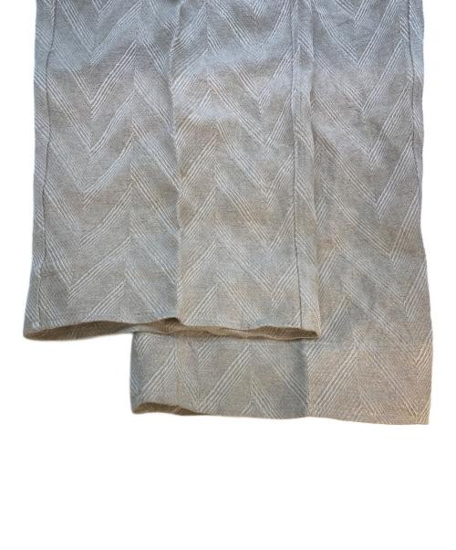 TANAKA（タナカ）TANAKA (タナカ) THE WIDE EASY TROUSERS ベージュ サイズ:SIZE 73.5cm (W29)の古着・服飾アイテム