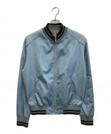 Maison Margiela 10（メゾンマルジェラ 10）の古着「Matte Bomber Jacket」｜ブルー