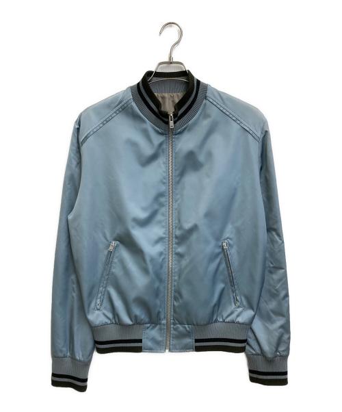 Maison Margiela 10（メゾンマルジェラ 10）Maison Margiela 10 (メゾンマルジェラ 10) Matte Bomber Jacket ブルー サイズ:SIZE 48の古着・服飾アイテム