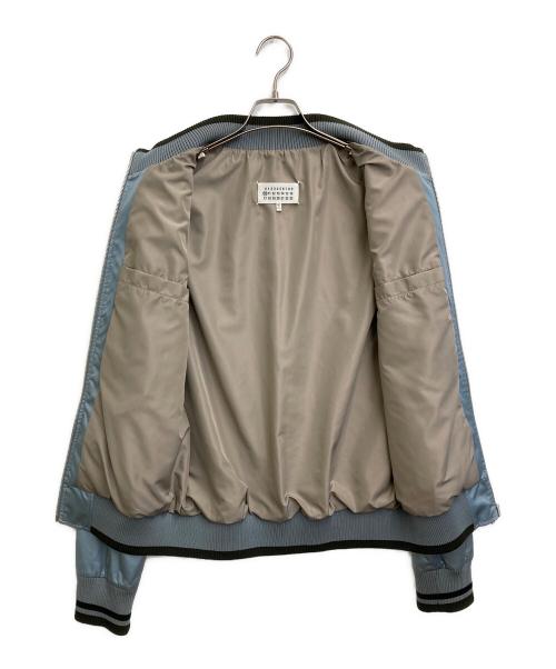 Maison Margiela 10（メゾンマルジェラ 10）Maison Margiela 10 (メゾンマルジェラ 10) Matte Bomber Jacket ブルー サイズ:SIZE 48の古着・服飾アイテム