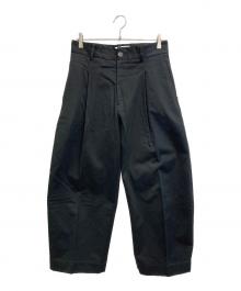 STUDIO NICHOLSON（スタジオ ニコルソン）の古着「BRIDGES PANT」｜ブラック