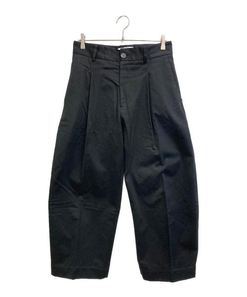 STUDIO NICHOLSON（スタジオ ニコルソン）STUDIO NICHOLSON (スタジオ ニコルソン) BRIDGES PANT ブラック サイズ:SIZE XSの古着・服飾アイテム