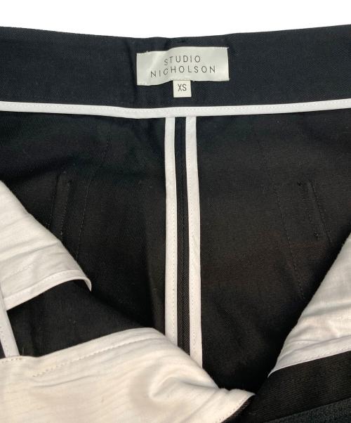 STUDIO NICHOLSON（スタジオ ニコルソン）STUDIO NICHOLSON (スタジオ ニコルソン) BRIDGES PANT ブラック サイズ:SIZE XSの古着・服飾アイテム