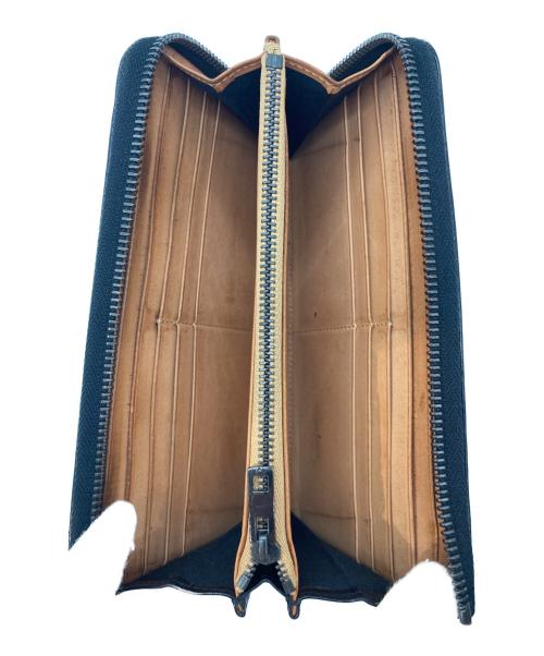 Maison Margiela 11（メゾンマルジェラ 11）Maison Margiela 11 (メゾンマルジェラ 11) L字ファスナー レザーロングウォレット ブラックの古着・服飾アイテム