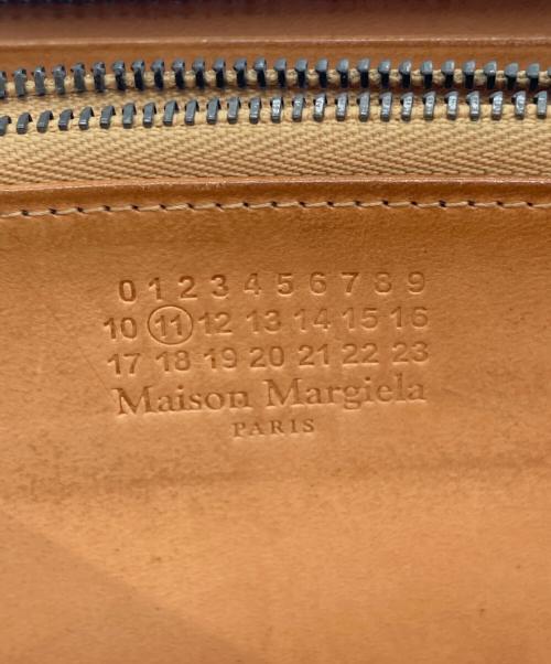 Maison Margiela 11（メゾンマルジェラ 11）Maison Margiela 11 (メゾンマルジェラ 11) L字ファスナー レザーロングウォレット ブラックの古着・服飾アイテム