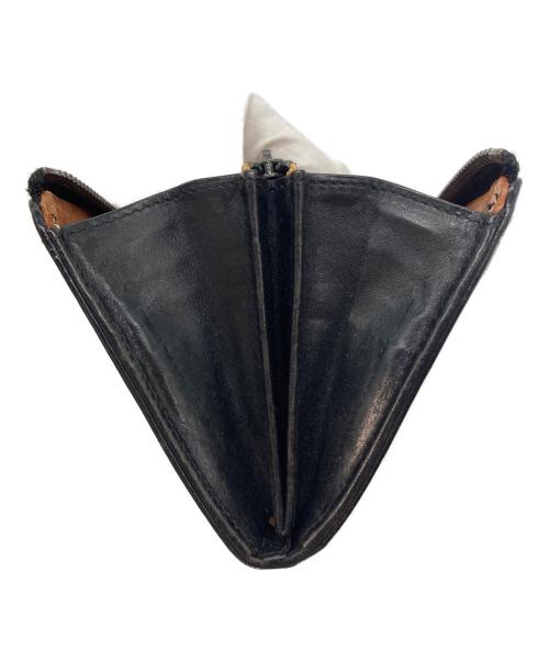 Maison Margiela 11（メゾンマルジェラ 11）Maison Margiela 11 (メゾンマルジェラ 11) L字ファスナー レザーロングウォレット ブラックの古着・服飾アイテム
