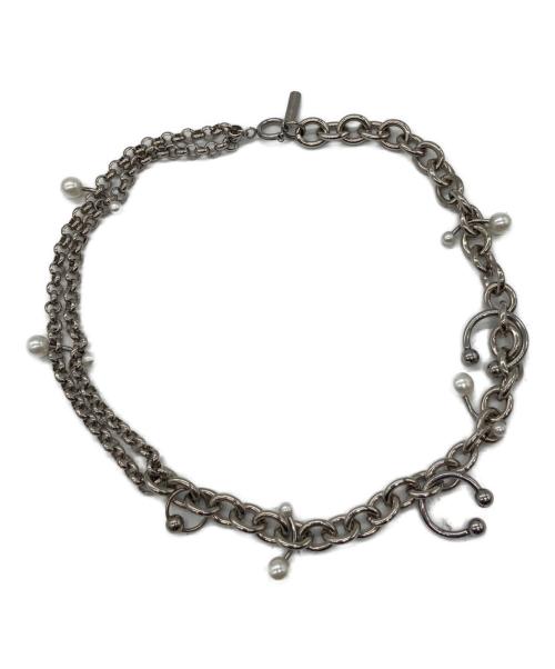 JUSTINE CLENQUET（ジュスティーヌクランケ）JUSTINE CLENQUET (ジュスティーヌクランケ) HOLLY NECKLACE シルバーの古着・服飾アイテム