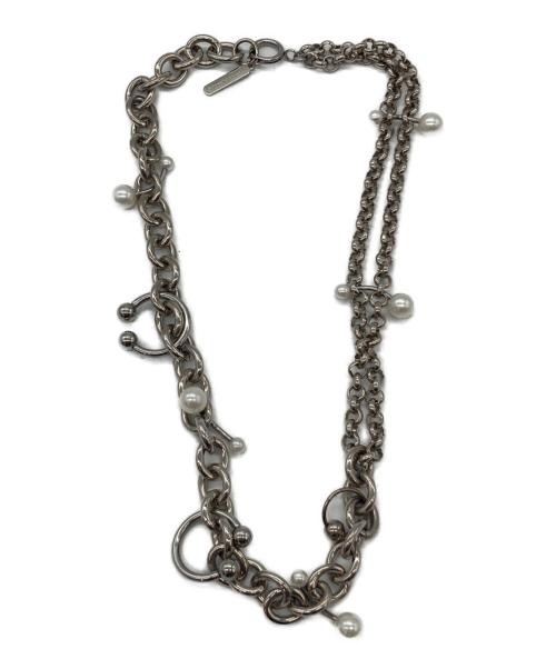 JUSTINE CLENQUET（ジュスティーヌクランケ）JUSTINE CLENQUET (ジュスティーヌクランケ) HOLLY NECKLACE シルバーの古着・服飾アイテム