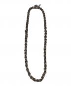 xolo jeweryショロ ジュエリー）の古着「Twist Link Necklace」｜シルバー