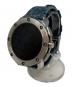 DIESEL (ディーゼル) AXIAL スマートウォッチ シルバー×インディゴ：8000円