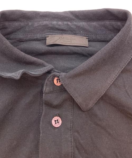 PRADA（プラダ）PRADA (プラダ) L/Sポロシャツ ブラック サイズ:SIZE Lの古着・服飾アイテム