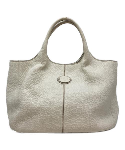 TOD'S（トッズ）TOD'S (トッズ) ALH Piccola Shopping アイボリーの古着・服飾アイテム