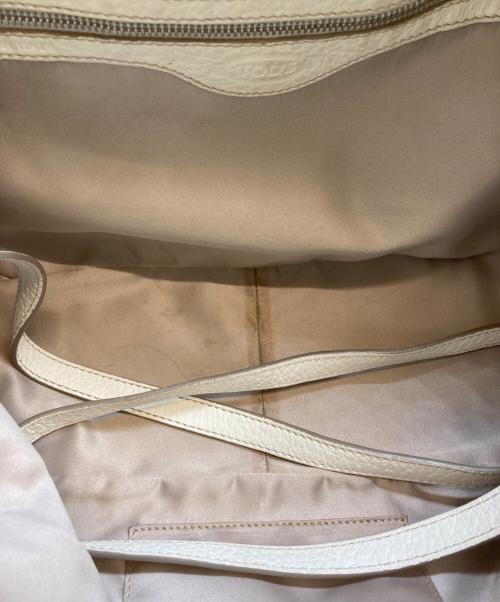 TOD'S（トッズ）TOD'S (トッズ) ALH Piccola Shopping アイボリーの古着・服飾アイテム