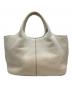 TOD'S (トッズ) ALH Piccola Shopping アイボリー：20000円