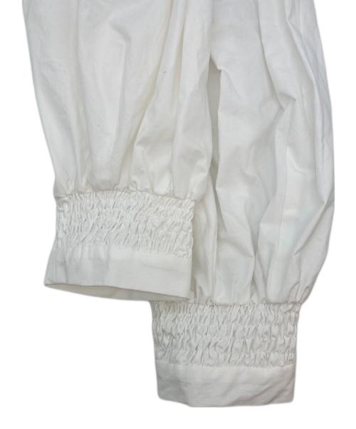 Rosarymoon（ロザリームーン）Rosarymoon (ロザリームーン) Frill Collar Tunic ホワイト サイズ:SIZE Freeの古着・服飾アイテム