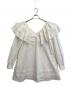 Rosarymoon（ロザリームーン）の古着「Frill Collar Tunic」｜ホワイト