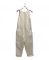 beautiful people（ビューティフルピープル）の古着「acetate linen cloth salopetto pants」｜アイボリー