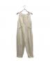 beautiful people (ビューティフルピープル) acetate linen cloth salopetto pants アイボリー サイズ:SIZE 36：12000円