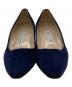 Manolo Blahnik (マノロブラニク) スウェードパンプス ネイビー サイズ:37：12000円