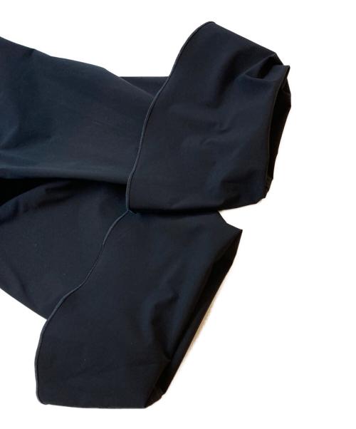 BALLSEY（ボールジィ）BALLSEY (ボールジィ) ストレッチタフタ ボックスタックワンピース ネイビー サイズ:SIZE 34の古着・服飾アイテム