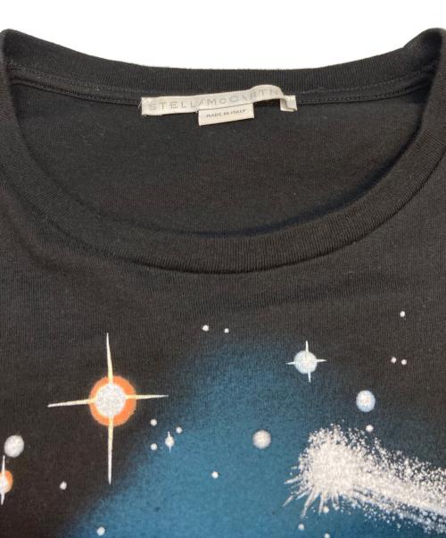 STELLA McCARTNEY（ステラマッカートニー）STELLA McCARTNEY (ステラマッカートニー) プリントロングスリーブカットソー ブラック サイズ:SIZE Sの古着・服飾アイテム