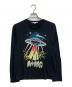 STELLA McCARTNEY（ステラマッカートニー）の古着「プリントロングスリーブカットソー」｜ブラック