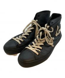 GUCCI（グッチ）の古着「Blind for Love シェリーラインハイカットスニーカー」｜ブラック