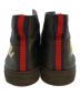 中古・古着 GUCCI (グッチ) Blind for Love シェリーラインハイカットスニーカー ブラック サイズ:SIZE 7 1/2：15000円