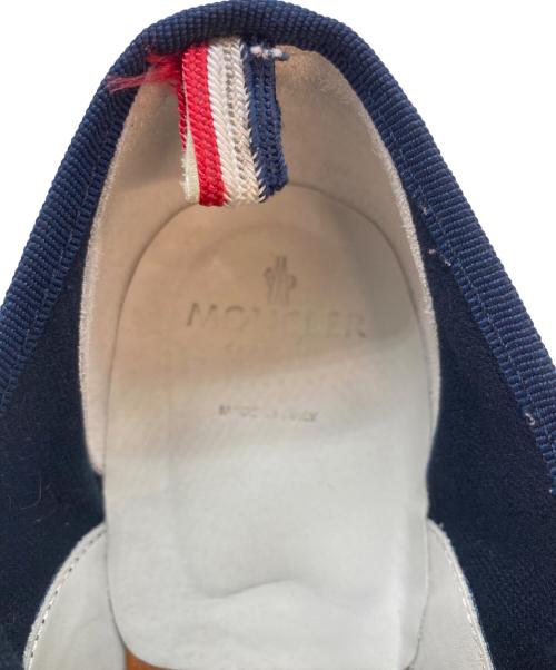 MONCLER GAMME BLEU（モンクレール ガム ブルー）MONCLER GAMME BLEU (モンクレール ガム ブルー) キャンバスオックスフォードシューズ ネイビー サイズ:SIZE 25.5cmの古着・服飾アイテム