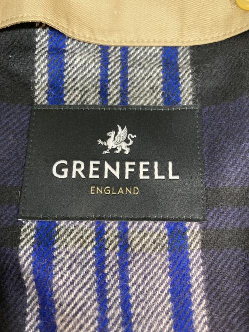 GRENFELL（グレンフェル）GRENFELL (グレンフェル) モーターサイクルコート ベージュ サイズ:SIZE 38の古着・服飾アイテム