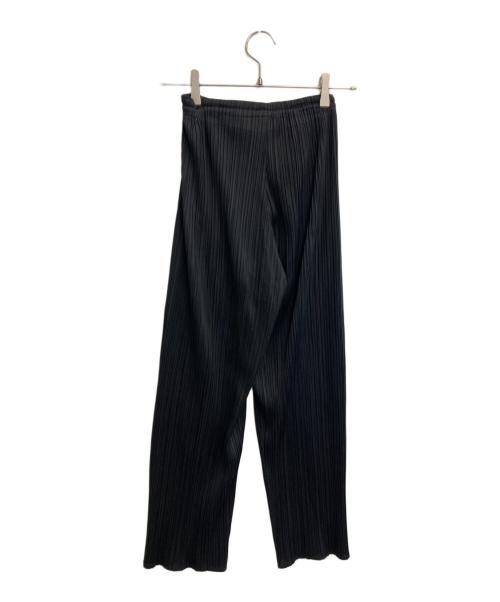 ISSEY MIYAKE（イッセイミヤケ）ISSEY MIYAKE (イッセイミヤケ) プリーツパンツ ブラック サイズ:XSの古着・服飾アイテム
