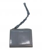 JIL SANDERジルサンダー）の古着「MINI FRENCH WALLET TANGLE」｜ブルー
