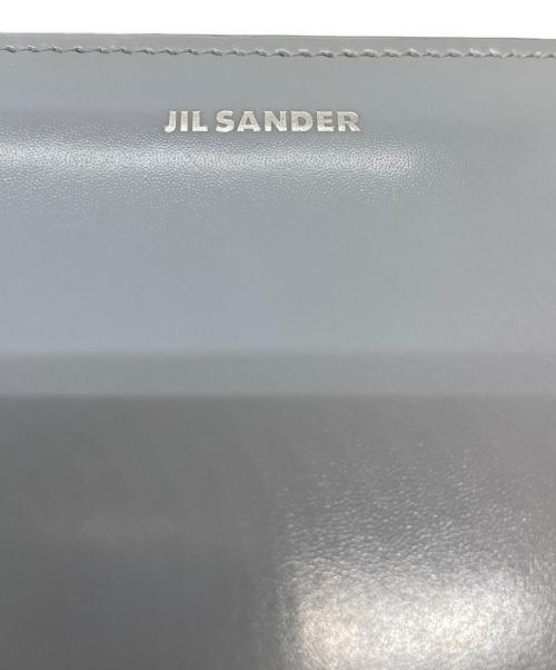 JIL SANDER（ジルサンダー）JIL SANDER (ジルサンダー) MINI FRENCH WALLET TANGLE ブルーの古着・服飾アイテム
