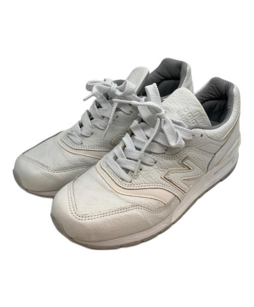 NEW BALANCE（ニューバランス）NEW BALANCE (ニューバランス) 997 レザーローカットスニーカー ホワイト サイズ:27の古着・服飾アイテム