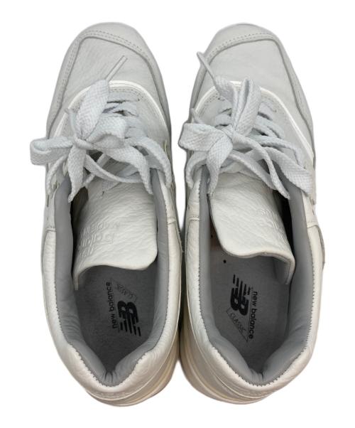 NEW BALANCE（ニューバランス）NEW BALANCE (ニューバランス) 997 レザーローカットスニーカー ホワイト サイズ:27の古着・服飾アイテム