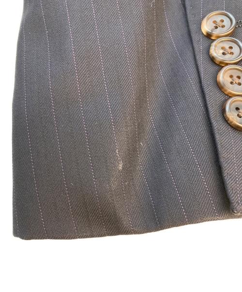 Paul Smith COLLECTION（ポールスミス コレクション）Paul Smith COLLECTION (ポールスミス コレクション) ストライプウール2Bセットアップスーツ ネイビー サイズ:SIZE Mの古着・服飾アイテム