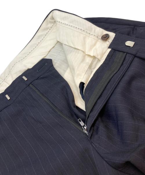 Paul Smith COLLECTION（ポールスミス コレクション）Paul Smith COLLECTION (ポールスミス コレクション) ストライプウール2Bセットアップスーツ ネイビー サイズ:SIZE Mの古着・服飾アイテム