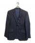 Paul Smith COLLECTION (ポールスミス コレクション) ストライプウール2Bセットアップスーツ ネイビー サイズ:SIZE M：10000円
