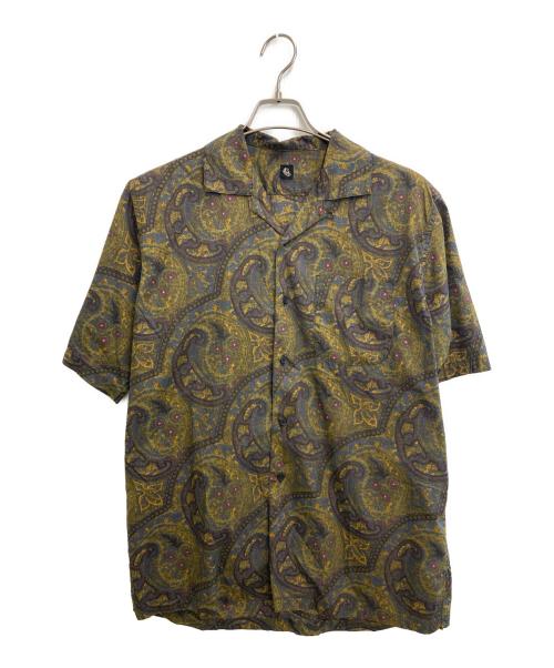 KAPTAIN SUNSHINE（キャプテンサンシャイン）KAPTAIN SUNSHINE (キャプテンサンシャイン) Open Collar S/S Shirt カーキ サイズ:36の古着・服飾アイテム