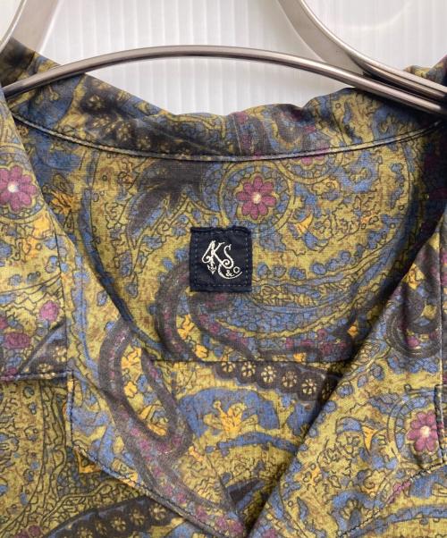 KAPTAIN SUNSHINE（キャプテンサンシャイン）KAPTAIN SUNSHINE (キャプテンサンシャイン) Open Collar S/S Shirt カーキ サイズ:36の古着・服飾アイテム