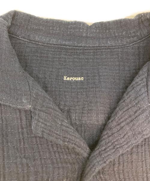 Porter Classic（ポータークラシック）Porter Classic (ポータークラシック) SASHIKO SUPER LIGHT KEROUAC SHIRT ネイビー サイズ:SIZE Mの古着・服飾アイテム