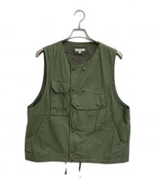 Engineered Garments（エンジニアド ガーメンツ）の古着「COVER VEST」｜オリーブ