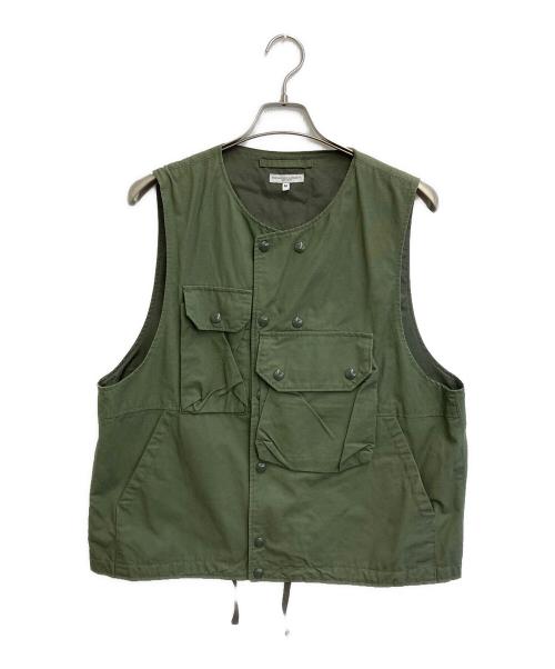 Engineered Garments（エンジニアド ガーメンツ）Engineered Garments (エンジニアド ガーメンツ) COVER VEST オリーブ サイズ:SIZE Mの古着・服飾アイテム