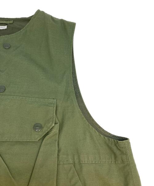 Engineered Garments（エンジニアド ガーメンツ）Engineered Garments (エンジニアド ガーメンツ) COVER VEST オリーブ サイズ:SIZE Mの古着・服飾アイテム
