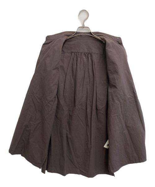 Porter Classic（ポータークラシック）Porter Classic (ポータークラシック) WIDE POCKET SHIRT - CHOCOLATE ブラウン サイズ:SIZE 1の古着・服飾アイテム