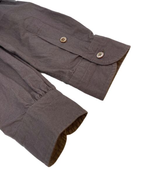 Porter Classic（ポータークラシック）Porter Classic (ポータークラシック) WIDE POCKET SHIRT - CHOCOLATE ブラウン サイズ:SIZE 1の古着・服飾アイテム
