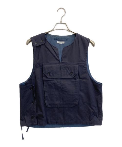 Engineered Garments（エンジニアド ガーメンツ）Engineered Garments (エンジニアド ガーメンツ) COVER VEST ネイビー サイズ:SIZE Mの古着・服飾アイテム