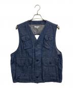 Engineered Garmentsエンジニアド ガーメンツ）の古着「C-1 Vest CP Denim」｜インディゴ